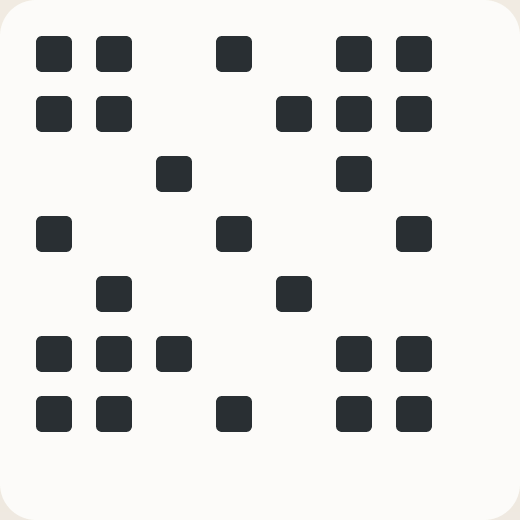 Approved static QR illustration for the Profile Share explanation; not a live account link or Event check-in.